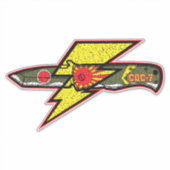 Emerson Knives CQC-7 Kamikaze Zero Sticker (Voorkant)