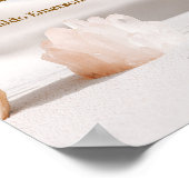 Emerson Mindset Quote Poster with Crystals  (Coin)