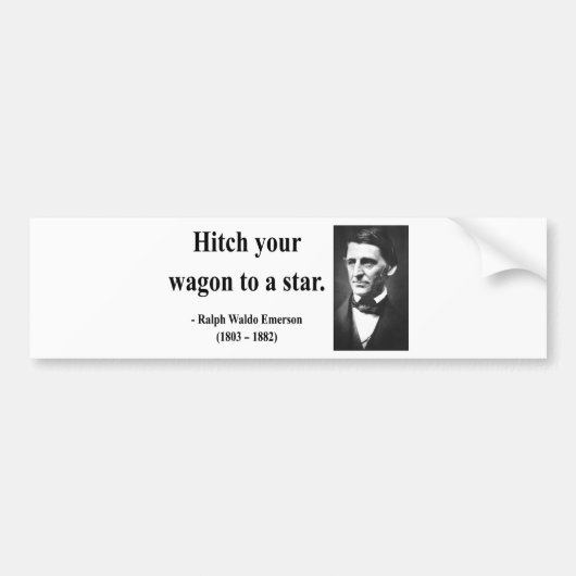 Emerson Quote 14b Bumpersticker (Voorkant)