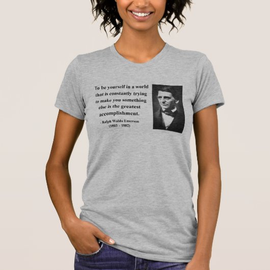 Emerson Quote 4b T-shirt (Voorkant)