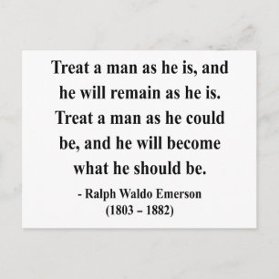 Emerson Quote 9a Briefkaart