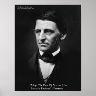 Emerson "Ritme Van De Natuur" Wijsheid Quote Poste Poster