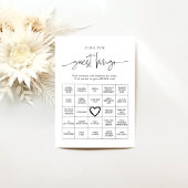 EMERY Whimsical Vind de gast Bingo Game Kaart