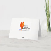 Émetteur et carte de fréquence de Noël de la radio (Dos)