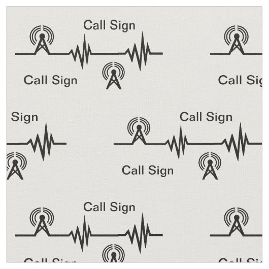 Émetteur/Fréquence radio - Tissu d'appel petit (Fermer)