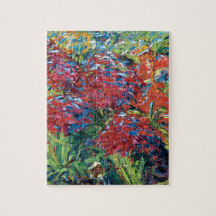 Emil Nolde Rode Bloemen Expressionisme Fijne Kunst Legpuzzel