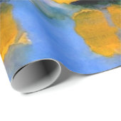 Emil Nolde - Zee met gewelddadige wolken en zeilbo Cadeaupapier (Rol Hoek)