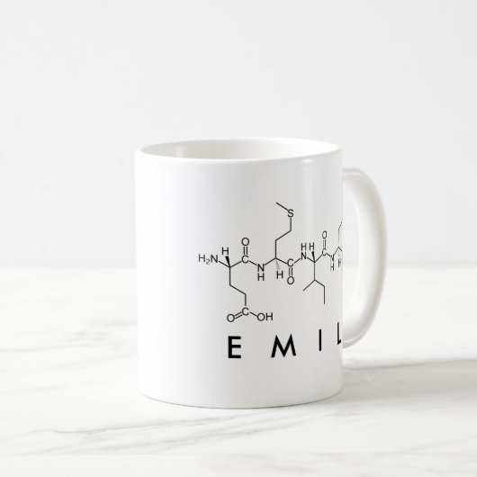 Emil peptide nom mug 3 (Devant droit)