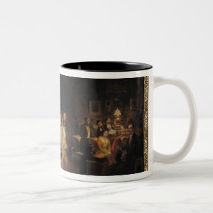 Emile Jean Horace Vernet Tweekleurige Koffiemok