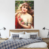 Emile Vernon Canvas Afdruk (Insitu (Slaapkamer))