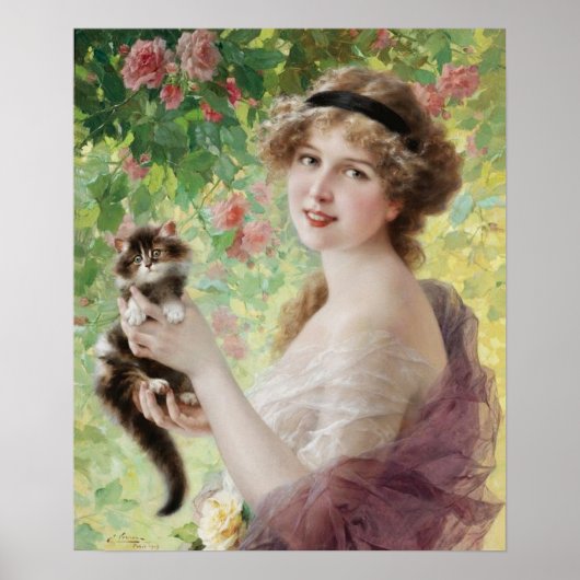 Emile Vernon Precious Kitten Poster (Voorkant)