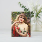 Emile Vernon Spring Briefkaart (Staand voorkant)