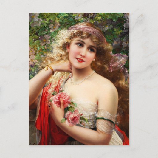 Emile Vernon Spring Briefkaart (Voorkant)