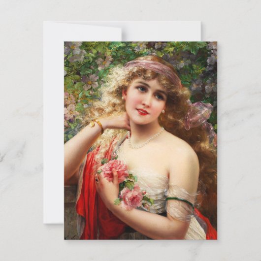 Emile Vernon Spring Invitations Kaart (Voorkant)