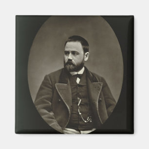 Emile Zola (1840-1902) van 'Galerie Contemporaine' Magneet