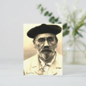 Émile Zola, ca. 1902 Briefkaart (Staand voorkant)