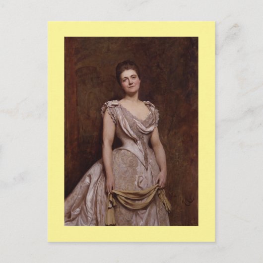 Emilia Francis (geboren sterk) Briefkaart (Voorkant)