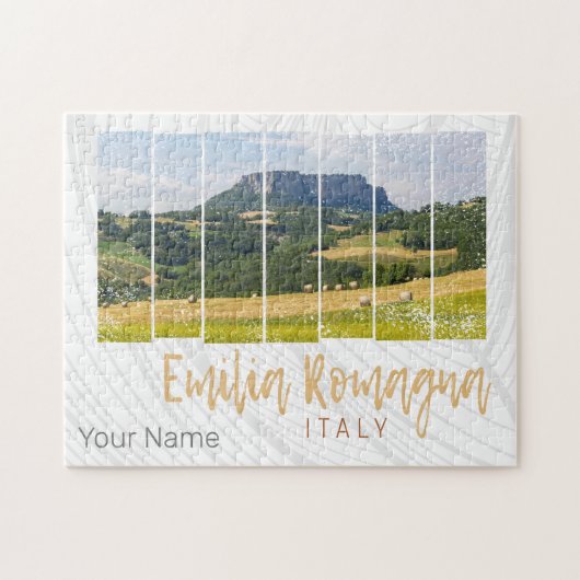 Emilia-Romagna Landschap Italië Souvenir Legpuzzel (Horizontaal)