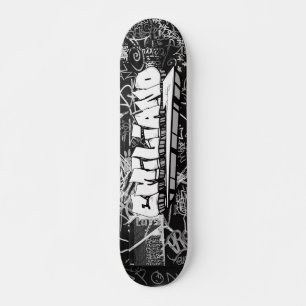 Emiliano Graffiti aangepast skateboard