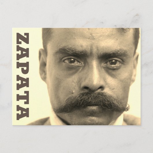 Emiliano Zapata Briefkaart (Voorkant)