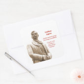 Emiliano Zapata citaat sticker (Envelop)