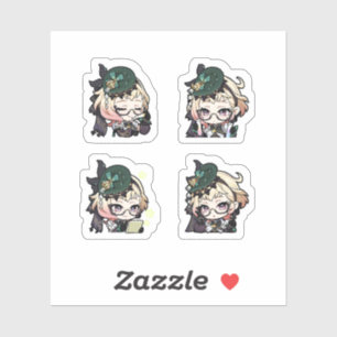 Emilie Genshin Impact 4 stickersheet Sticker