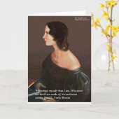 Emily Brontë "Âmes semblables" Cadeaux et Cartes d (Fleur jaune)