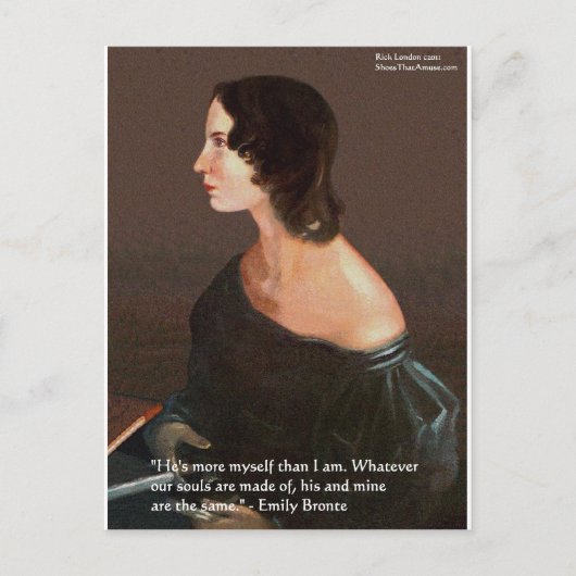 Emily Brontë "Âmes semblables" Cadeaux et Cartes d (Devant)