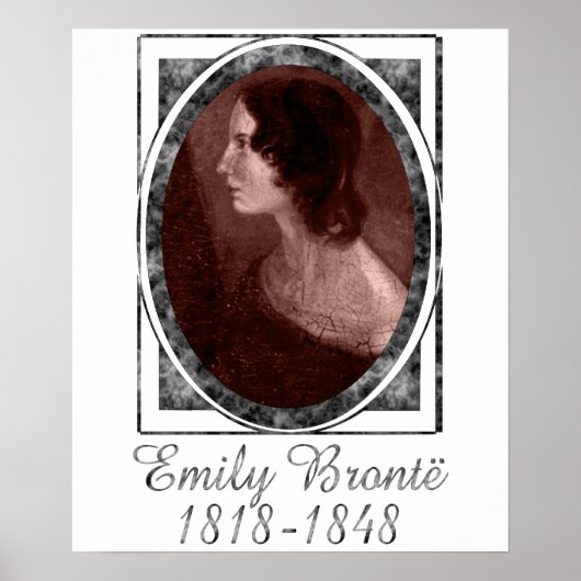 Emily Brontë Poster (Voorkant)