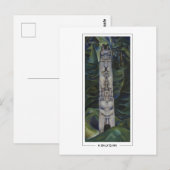 Emily Carr #12 - Carte postale d'art fin (Devant / Derrière)