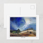 Emily Carr #137 - Carte postale d'art fin (Devant / Derrière)