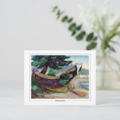 Emily Carr #13 - Carte postale d'art fin (Debout devant)
