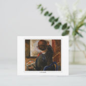 Emily Carr #14 - Carte postale d'art fin (Debout devant)