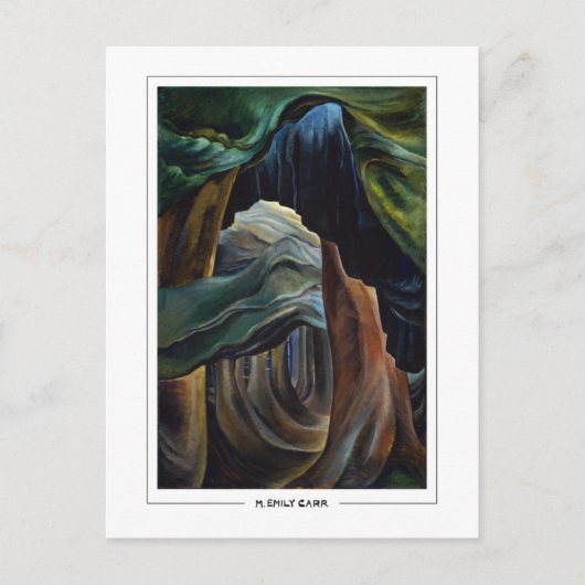 Emily Carr #1 - Carte postale d'art fin (Devant)