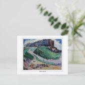 Emily Carr #245 - Carte postale d'art fin (Debout devant)