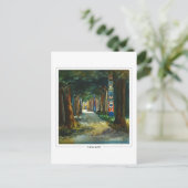 Emily Carr #249 - Carte postale d'art fin (Debout devant)