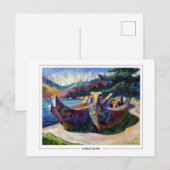 Emily Carr #2 - Carte postale d'art fin (Devant / Derrière)