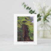 Emily Carr #383 - Carte postale d'art fin (Debout devant)