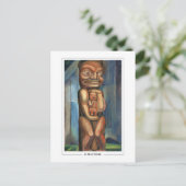 Emily Carr #4 - Carte postale d'art fin (Debout devant)