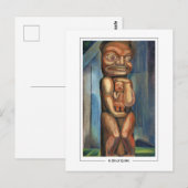 Emily Carr #4 - Carte postale d'art fin (Devant / Derrière)