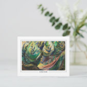 Emily Carr #6 - Carte postale d'art fin (Debout devant)