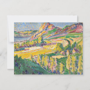 Emily Carr herfstvakantie in Frankrijk Briefkaart