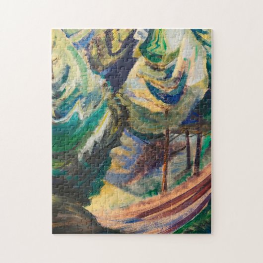 Emily Carr Path onder het Canadese landschap Legpuzzel (Verticaal)
