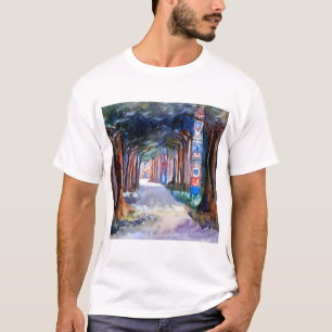 Emily Carr Totem Walk op Sitka T-shirt