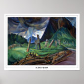 Emily Carr Zedign Art Poster #329 (Voorkant)