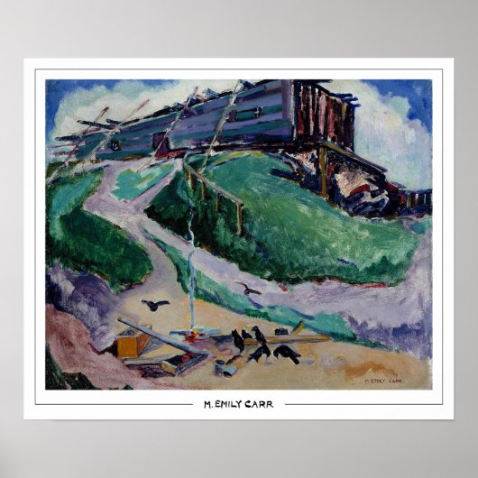 Emily Carr Zedign Kunstposter #245 Poster (Voorkant)