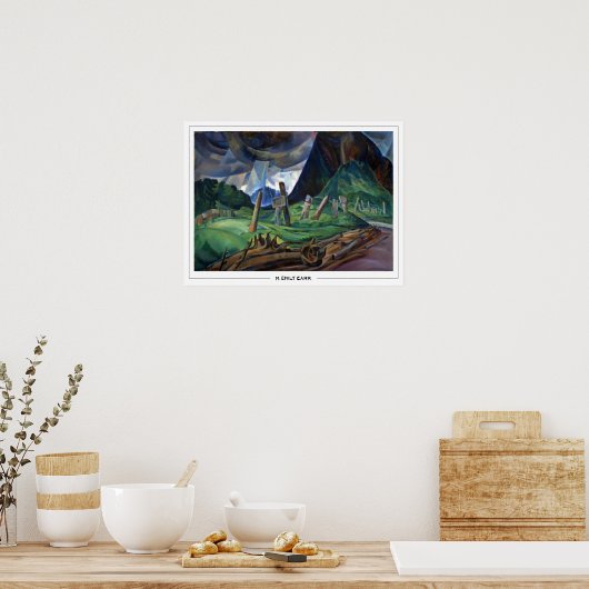 Emily Carr Zedign Poster d'art #329 (Cuisine)