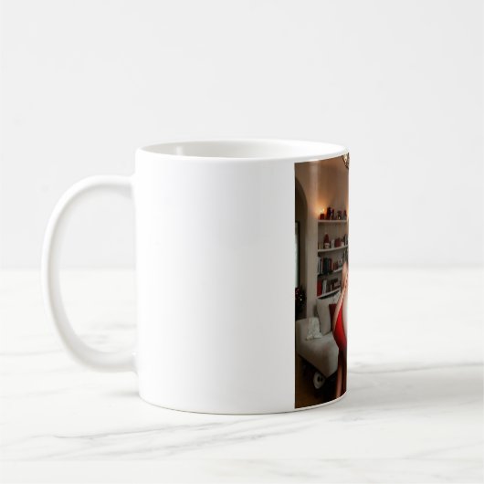 Emily Curvee Christmas Mug (Gauche)