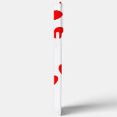 Emily - Cute Hearts - mooie leuke iPhone cover (Achterkant / Rechts)