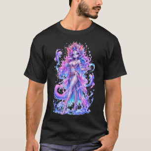 Emily de Kosmische Kat - Vissen Sterrenbeeld T-shirt